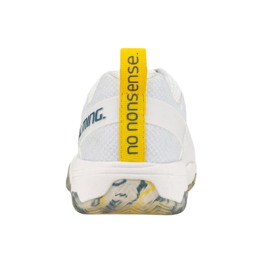 Salming Rebel White WBY Male All Court Shoe. Pickleball & Padel