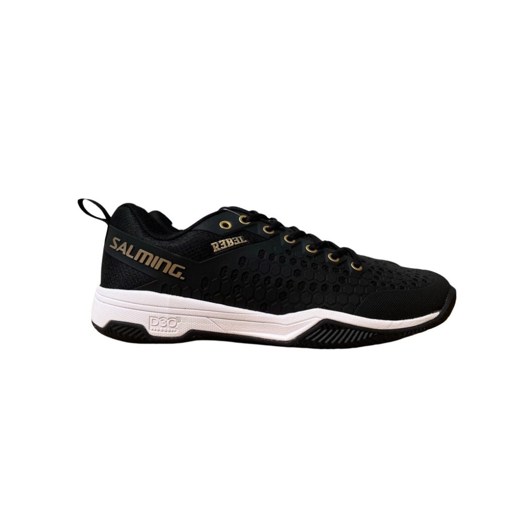 Salming Rebel Black Male All Court Shoe. Pickleball & Padel